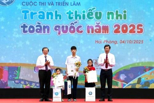 Hải Phòng đoạt 2 giải Nhất Cuộc thi tranh thiếu nhi toàn quốc 2025