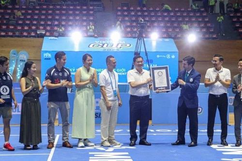 Giải Pickleball quốc tế tại Đà Nẵng lập kỷ lục Guinness về lượng khán giả xem trực tiếp