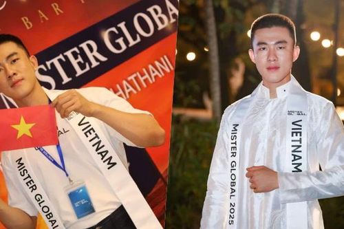 Đoàn Công Vinh khẳng định tinh thần thép tại Mister Global 2025: 'Càng khó khăn tôi càng mạnh mẽ'