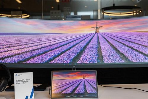 HP ra mắt màn hình siêu rộng, hệt như 2 màn hình 27inch ghép lại