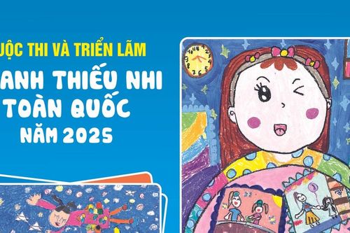359 tác phẩm được trưng bày tại Triển lãm Tranh thiếu nhi toàn quốc