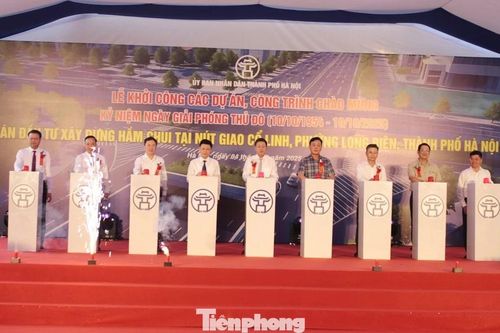 Khởi công hầm chui giải quyết ùn tắc tại nút giao Cổ Linh