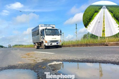 Sửa chữa đường hơn 5.000 tỷ vừa đưa vào sử dụng đã chằng chịt 'ổ voi'