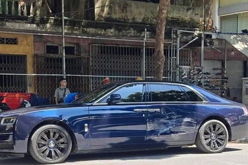 Xe sang Rolls-Royce 40 tỷ của đại gia Hà Nội từng bị Hyundai Kona đâm giờ ra sao