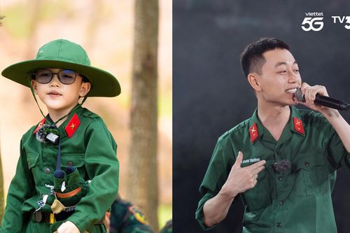 Rapper nhí Xệ Xệ bất ngờ xuất hiện tại Sao Nhập Ngũ 2025