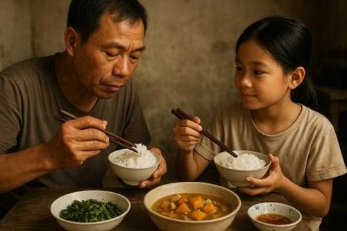 Tình cha từ những bữa cơm...