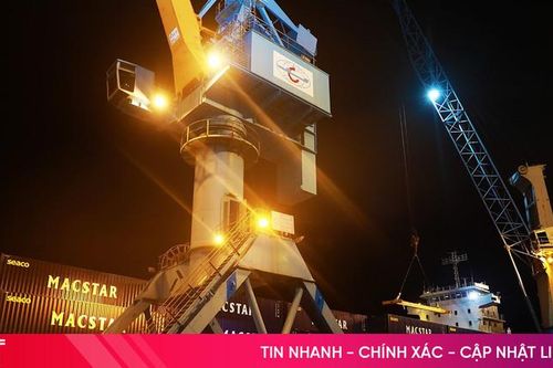 Cảng Vũng Áng đón 5 chuyến tàu container sau hơn 1 tháng khai thác tuyến mới