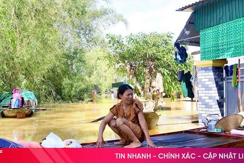 Gần 3.200 hộ dân ở Hà Tĩnh bị ngập nước sau bão số 10