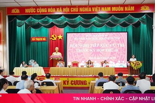 Cử tri kiến nghị các vấn đề liên quan đến đất đai, quy hoạch