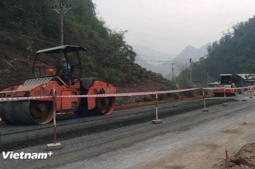 Dự án tuyến tránh Cao Bằng chậm tiến độ, nhiều tồn tại bất cập thi công