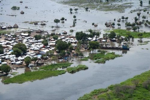 Nam Sudan: Lũ lụt diện rộng khiến 19 người thiệt mạng