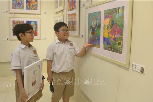 Trao giải và triển lãm tranh thiếu nhi toàn quốc năm 2025