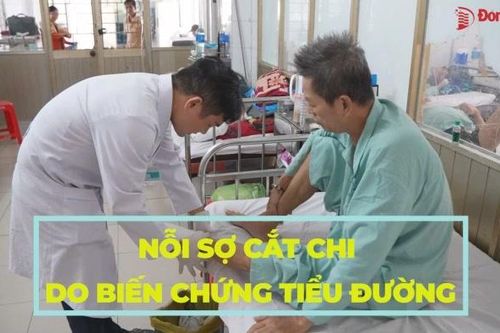 Nỗi sợ cắt chi do biến chứng tiểu đường