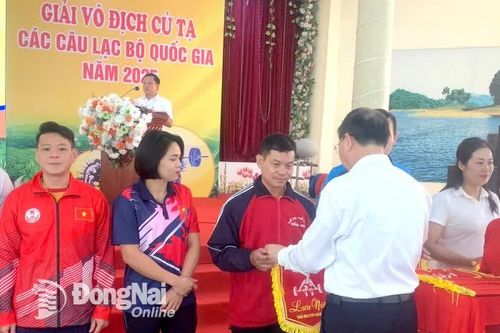 Đồng Nai tham dự Giải vô địch Cử tạ các câu lạc bộ quốc gia năm 2025