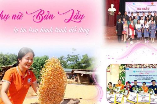 Phụ nữ Bản Lầu tự tin trên hành trình đổi thay