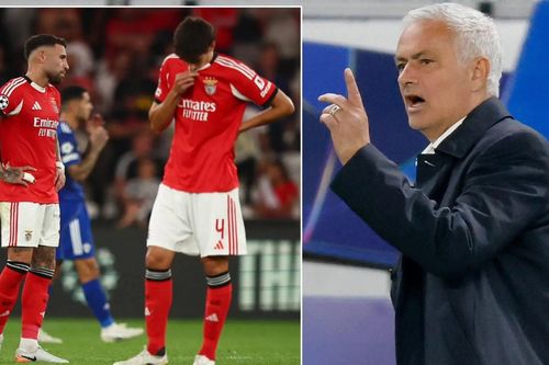 Jose Mourinho và cầu thủ Benfica dính virus