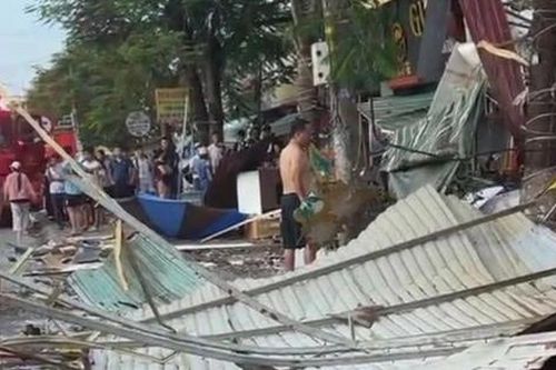Hải Phòng: Thông tin về sự cố nghi rò khí gas ở ki ốt sân vận động xã Tiên Lãng