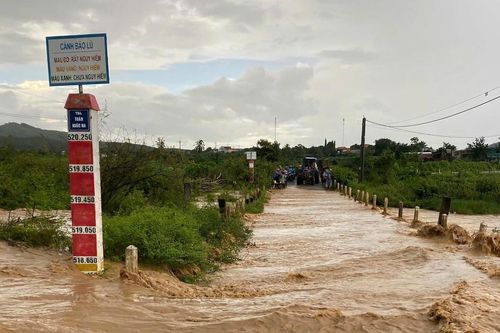 Quảng Ngãi: Nỗi lo cầu tràn, ngầm tràn ở vùng cao mùa mưa lũ