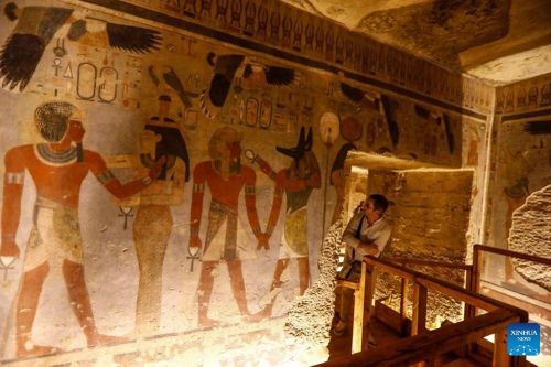 Lăng mộ Pharaoh Amenhotep III mở cửa trở lại sau hơn 20 năm tu sửa