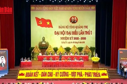 Đại hội đại biểu Đảng bộ tỉnh Quảng Trị lần thứ I: Đồng chí Lê Ngọc Quang tiếp tục giữ chức Bí thư Tỉnh ủy