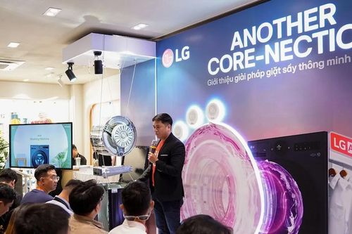 LG Electronics ra mắt máy giặt sấy mới