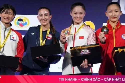 VĐV Hà Tĩnh giành HCĐ Giải Karate K1 Series thế giới