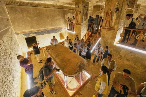 Ai Cập mở cửa trở lại lăng mộ Pharaoh Amenhotep III sau nhiều năm trùng tu