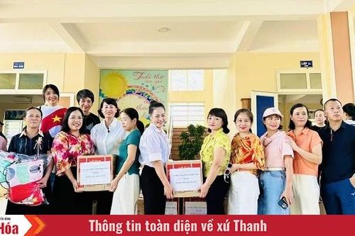 Cựu học sinh Lam Sơn đồng hành cùng người dân vùng lũ