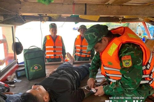 Bộ đội Biên phòng Thanh Hóa phối hợp kịp thời cứu hộ tàu gặp nạn trên biển