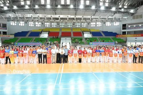 Khai mạc Giải vô địch các câu lạc bộ Thể dục dưỡng sinh tỉnh Đồng Nai 2025