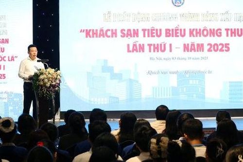 Phát động Chương trình Bảng xếp hạng 'Khách sạn tiêu biểu không thuốc lá'