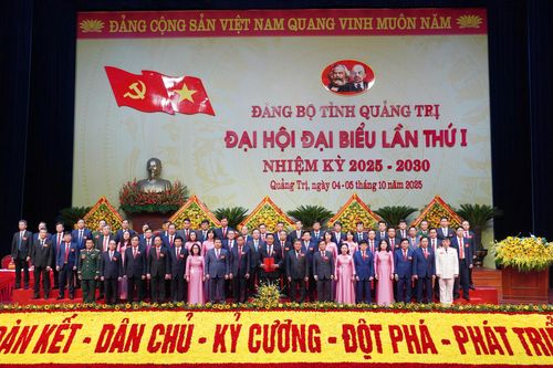 Danh sách Ban Chấp hành Đảng bộ tỉnh Quảng Trị nhiệm kỳ 2025 - 2030