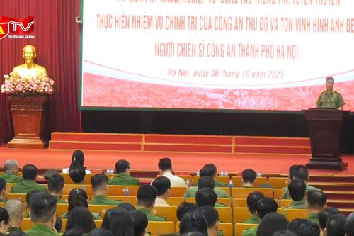 Lan tỏa hình ảnh đẹp người chiến sĩ Công an Thủ đô