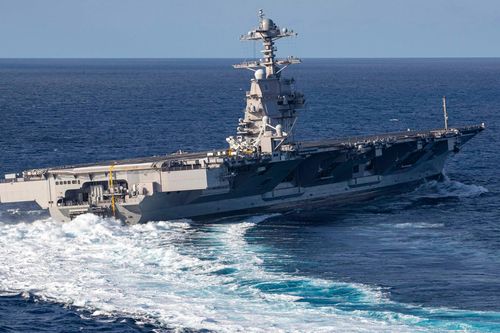 Tàu sân bay USS John F. Kennedy hoàn tất thử nghiệm động cơ hạt nhân đầu tiên