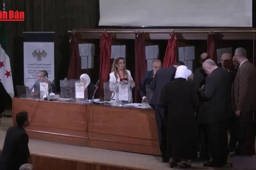 Syria tiến hành cuộc tổng tuyển cử đầu tiên thời hậu chính quyền Bashar Al-Assad