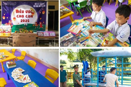 Trung thu đến với các em nhỏ tại khu vực khó khăn tỉnh Phú Thọ