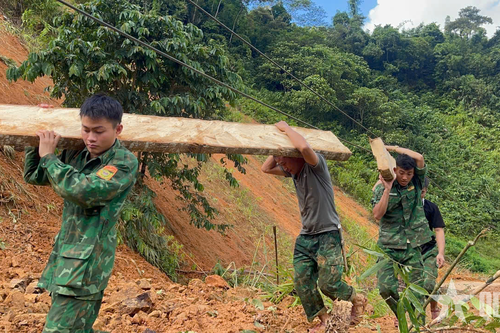 Nghệ An: Lực lượng tại chỗ chạy đua với bão
