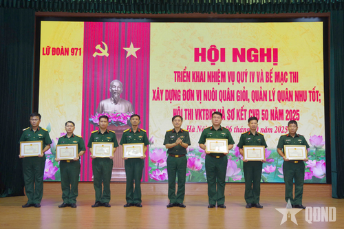 Lữ đoàn 971: Nâng cao chất lượng bảo đảm hậu cần, kỹ thuật thông qua hội thi