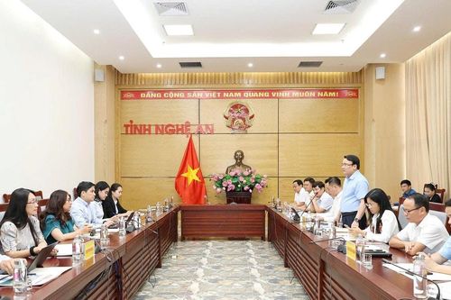 Bộ Ngoại giao làm việc với tỉnh Nghệ An về hội nhập và đối ngoại địa phương