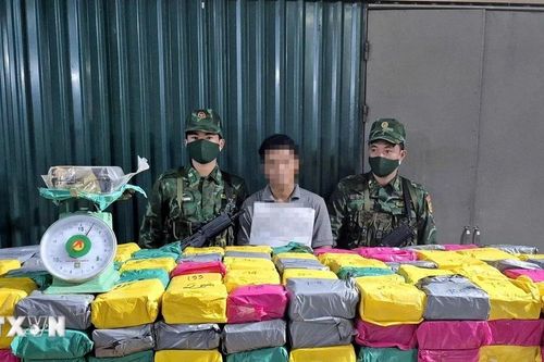 Quảng Trị: Bắt hai đối tượng người Lào vận chuyển 500kg ma túy