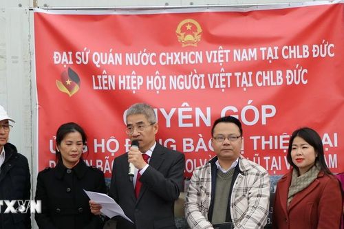 Cộng đồng người Việt tại Đức chung tay ủng hộ đồng bào vùng lũ