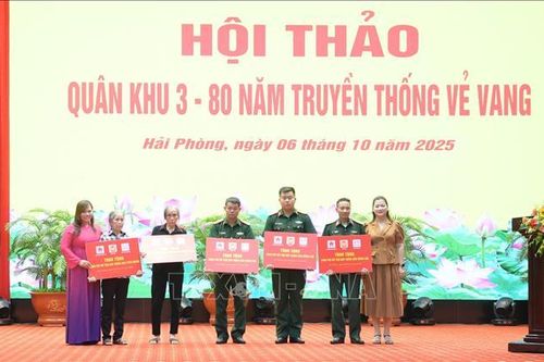Hội thảo khoa học 'Quân khu 3 - 80 năm truyền thống vẻ vang'