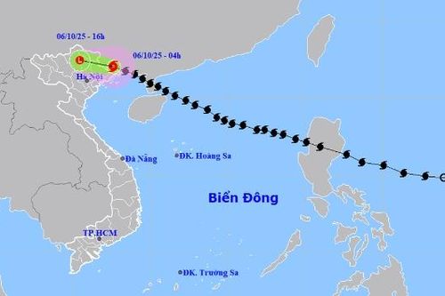 Tin bão trên đất liền