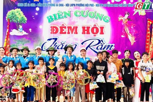 Trung thu ấm áp cho trẻ em vùng biên