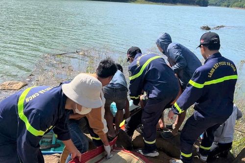 Tìm thấy thi thể nạn nhân rơi xuống thác đầu nguồn hồ Hàm Thuận - Đa Mi
