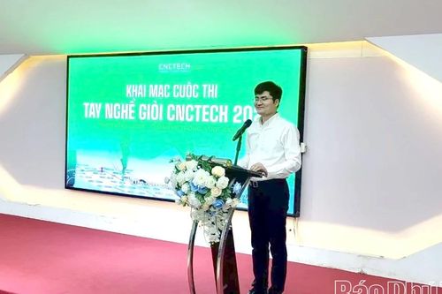 Khai mạc cuộc thi tay nghề giỏi CNCTECH 2025
