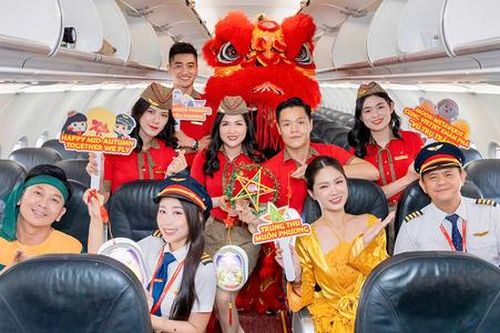 Trung thu 2025 – Cùng Vietjet lan tỏa yêu thương, phá cỗ trông trăng khắp muôn phương