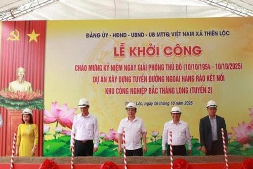 Xã Thiên Lộc khánh thành, khởi công nhiều công trình trọng điểm