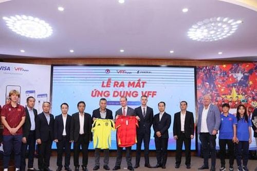 Ra mắt VFF App - ứng dụng độc quyền, kết nối người hâm mộ và đội tuyển quốc gia Việt Nam