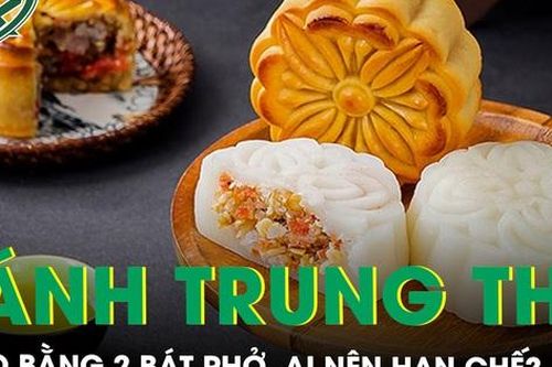 Một chiếc bánh trung thu có lượng calo bằng 2 bát phở, chuyên gia dinh dưỡng khuyến cáo